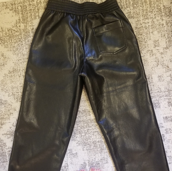 Wilfred leather straight leg pants - Picture 2 of 3